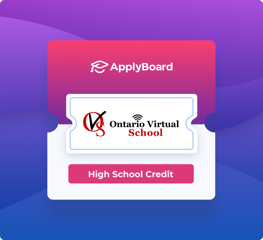 Ontario Virtual School: Canadian High School Credit